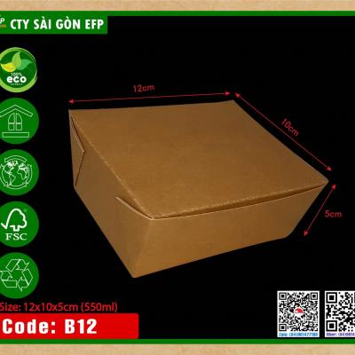 Hộp giấy đựng xôi